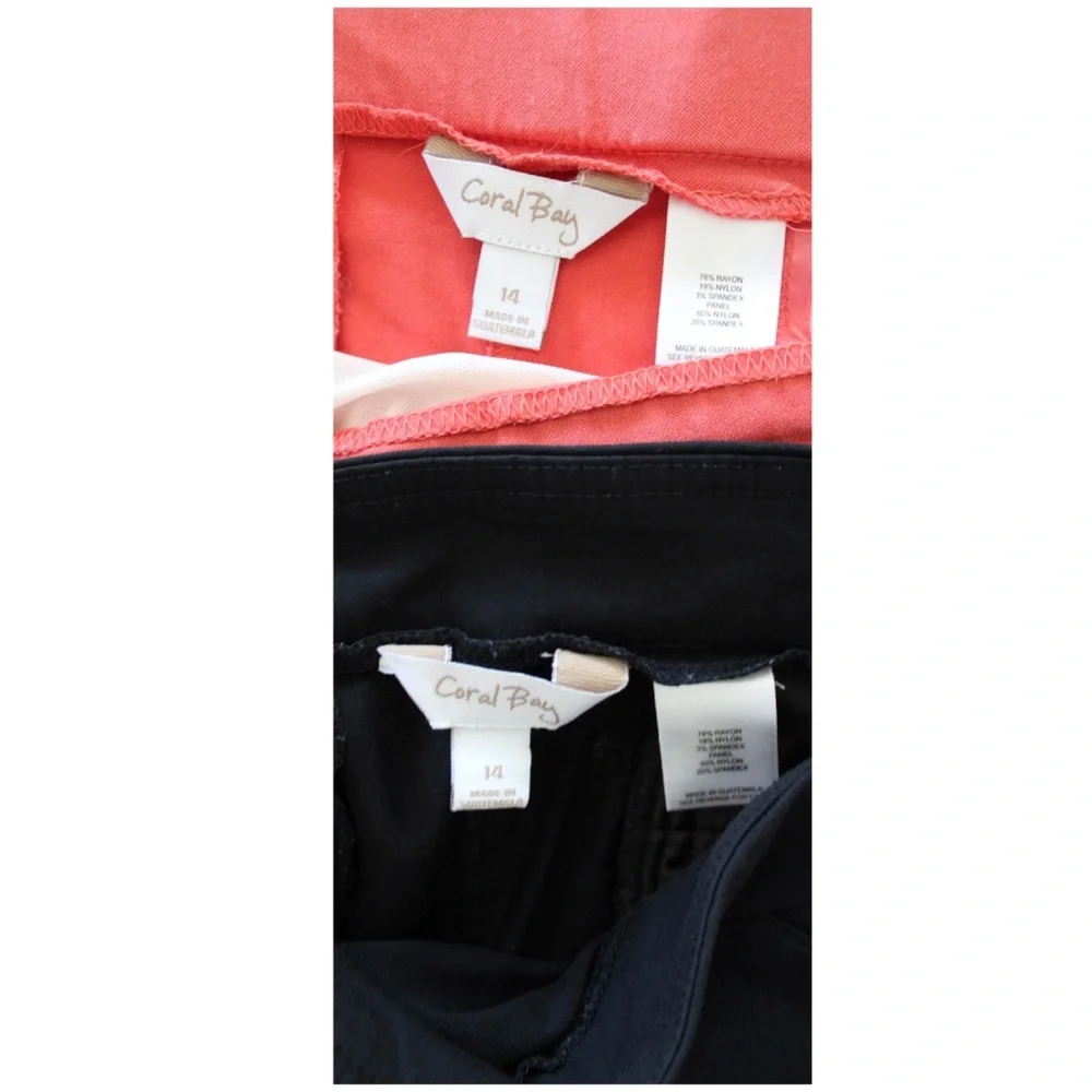 Women’s (2 Piece) Coral Bay Dress Capri and Short Bundle Lot 14 32 - Picture 5 of 5